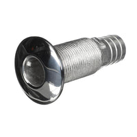 Attwood Stainless Steel Thru-Hull Standard Straight Barbed - 1" Inner Diameter
