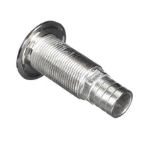 Attwood Stainless Steel Thru-Hull Standard Straight Barbed - 1" Inner Diameter