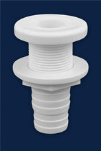 Attwood White Plastic Thru-Hull Fitting - 1-1/8&quot; Inner Diameter