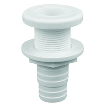 Attwood White Plastic Thru-Hull Fitting - 1-1/8&quot; Inner Diameter