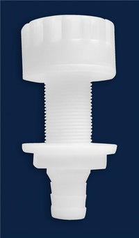 Attwood Plastic White Thru-Hull With Strainer - 3/4" Inner Diameter