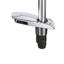 Attwood Rectangle 2-Pin Base f/Angled Pole - Zamak