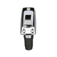 Attwood Rectangle 2-Pin Base f/Angled Pole - Zamak