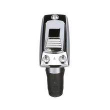 Attwood Rectangle 2-Pin Base f/Angled Pole - Zamak