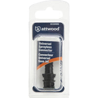 Attwood Universal Sprayless Connector &ndash; Hose Male (5/16"-3/8")