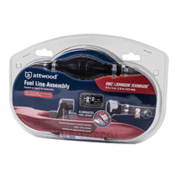 Attwood Johnson/Evinrude Fuel Line Kit - 3/8" Diameter x 6' Length