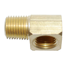 Attwood Universal 90 Degree Elbow - 1/4&quot; NPT x 1/4&quot; NPTF - Brass