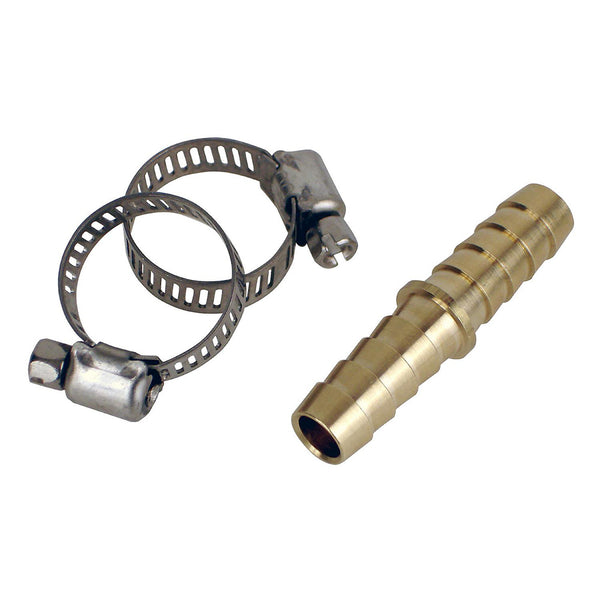 Attwood 1/4" Hose Mender In-Line Fuel Splice Kit w/SS Clamps