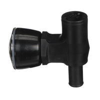 Attwood 90&deg; P-Trap Fuel Tank Vent - Flush Mount - Black w/Stainless Steel Vent Head