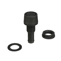 Attwood Straight Fuel Vent - Black Polypropylene