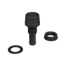 Attwood Straight Fuel Vent - Black Polypropylene