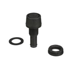 Attwood Straight Fuel Vent - Black Polypropylene