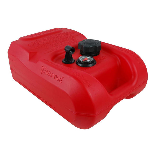 Attwood Portable Fuel Tank - 3 Gallon w/Gauge