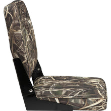 Attwood Swivl-Eze Low Back Padded Flip Seat - Camo
