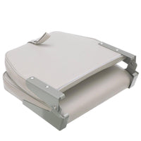 Attwood Swivl-Eze Low Back Padded Flip Seat - Grey