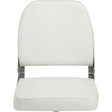 Attwood Swivl-Eze Low Back Padded Flip Seat - White