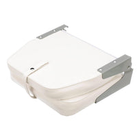 Attwood Swivl-Eze Low Back Padded Flip Seat - White