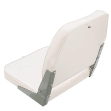 Attwood Swivl-Eze Low Back Padded Flip Seat - White