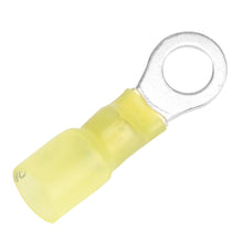 Pacer 12-10 AWG Heat Shrink Ring Terminal - 1/4&quot; Stud Size - 100 Pack