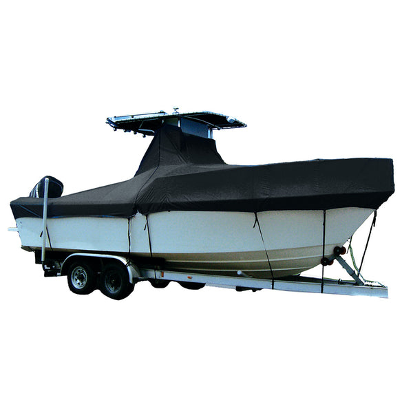 Taylor Made T-Top Boat Cover 25'-5" to 26'-4" x 102&rdquo; - Black