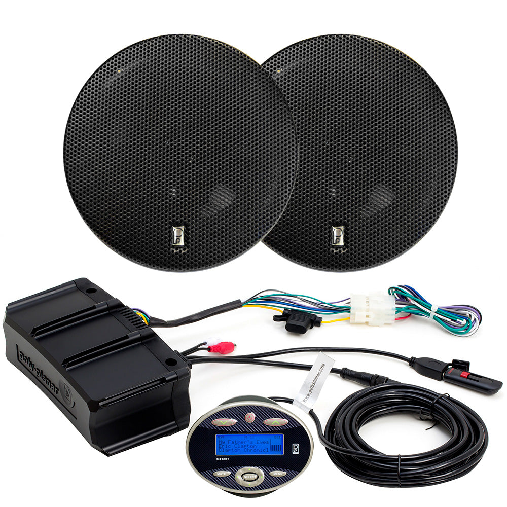 Poly-Planar Amplifier Package w/ME70BT & MA-8505B Speakers | Poly ...