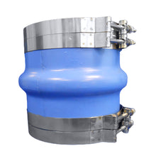 Trident Marine 8&quot; ID Blue Silicone Molded Wet Exhaust Hump w/4 T-Bolt Clamp