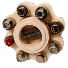 R &amp; D Flexible Shaft Coupling f/5&quot; B/W, Hurth, &amp; Volvo - 25HP/100RPM Capacity