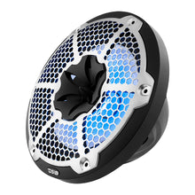 DS18 HYDRO 10" 2-Way Speakers w/Bullet Tweeter &amp; Integrated RGB LED Lights - Black