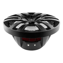 DS18 HYDRO 10" 2-Way Marine Speakers w/Bullet Tweeters &amp; Integrated RGB LED Lights - Black