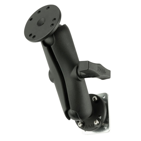 RAM Mount Drill-Down Dashboard Mount w/Backing Plate - C Size Medium