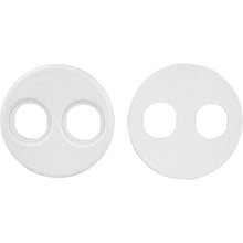 Sea-Dog 4&quot; Gauge Power Socket Adapter Mounting Plate - White