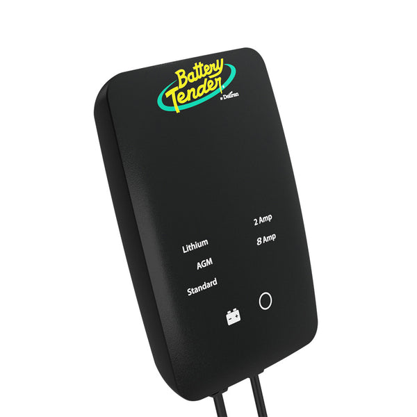 Battery Tender 12V, 8/2A Selectable Battery Charger &amp; Maintainer