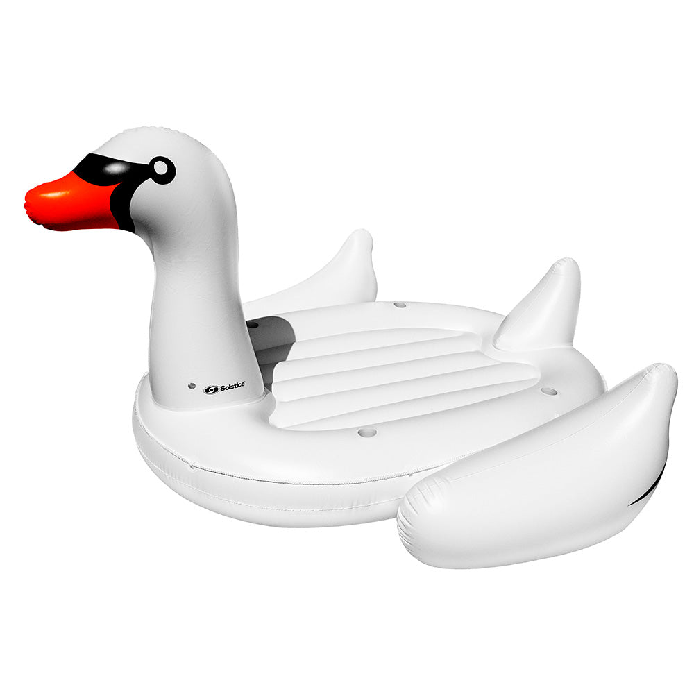 Solstice Watersports Mega Swan Inflatable Island | Floats | NVN Marine