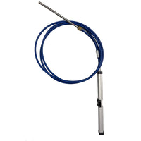 Uflex Rack & Pinion Steering, 16 ft Cable, X34 Bezel