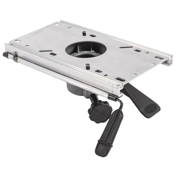 Wise Fore &amp; AFT Seat Slide Pedestal Mount - Fits 2-7/8" Post