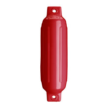 Polyform G-1 Twin Eye Fender 3.5&quot; x 12.8&quot; - Classic Red
