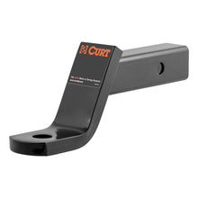 CURT Class 3 Ball Mount - 2&quot; Shank - 7,500 lbs - 4&quot; Drop &amp; 8-1/4&quot; Long