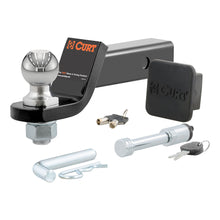 CURT Towing Starter Kit w/2&quot; Ball - 2&quot; Shank - 7,500 lbs - 2&quot; Drop