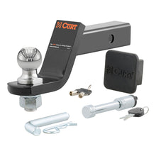 CURT Towing Starter Kit w/2&quot; Ball - 2&quot; Shank - 7,500 lbs - 4&quot; Drop