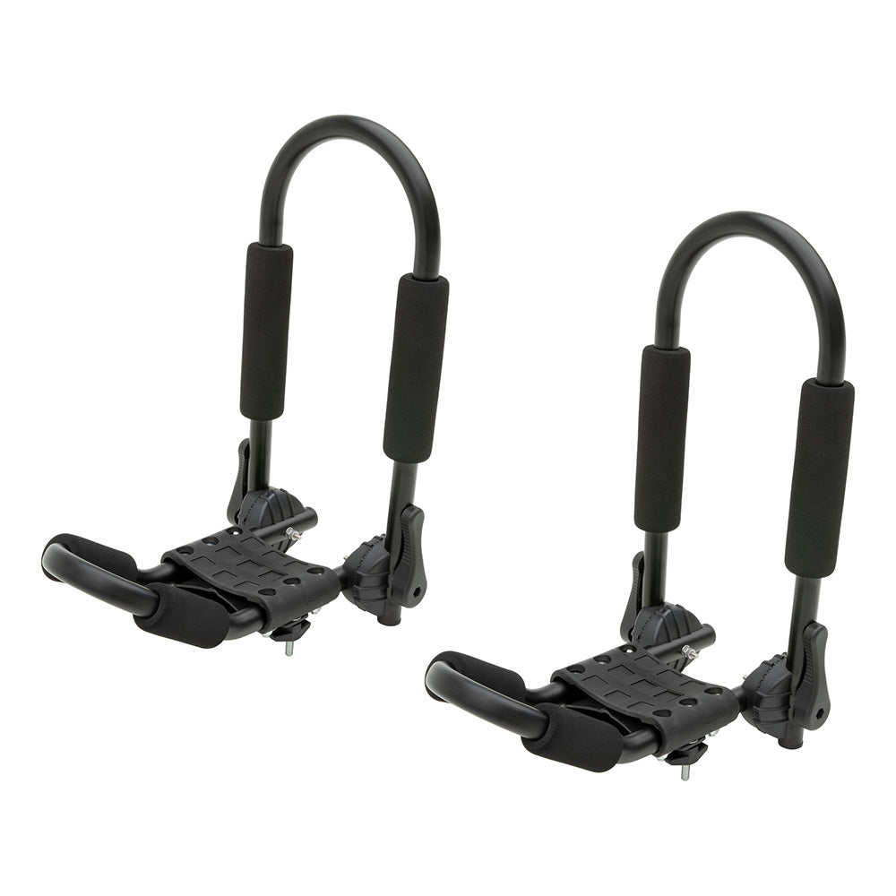 CURT Adjustable Aluminum Roof Rack Kayak Holders | NVN Marine