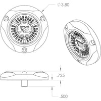 Lumitec SeaBlaze X3 Dual Color Underwater LED Light