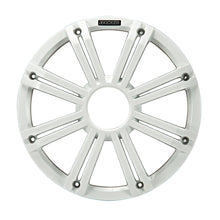 KICKER KMG10 10&quot; Grille f/KM10 &amp; KMF10 Subwoofers - White, LED Lighting