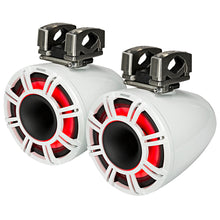 KICKER KMTC11 11&quot; Horn Loaded Tower System - 4-Ohm, White