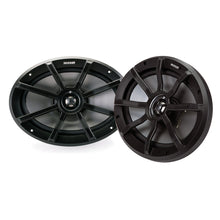KICKER PS69 6x9&quot; Powersports Weather-Proof Coaxial Speakers - 2-Ohm, Black