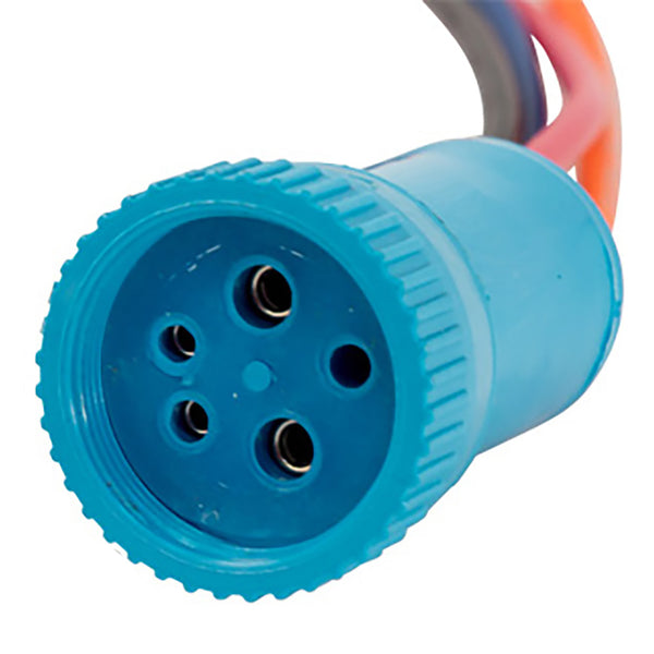 Bluewater 19mm Electronic Deutsch Connector w/4-Wire Pigtail - 1' Lead