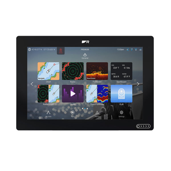 Raymarine Axiom 2 12 RV 12in Chartplotter with RealVision 3D Sonar