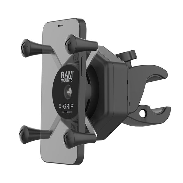 RAM Mount RAM&reg; X-Grip&reg; Phone Mount w/Vibe-Safe&trade; &amp; Small Tough-Claw&trade;