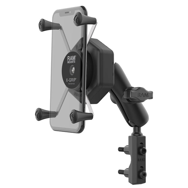 RAM Mount RAM&reg; X-Grip&reg; Large Phone Mount w/Vibe-Safe&trade; &amp; Reservoir Base