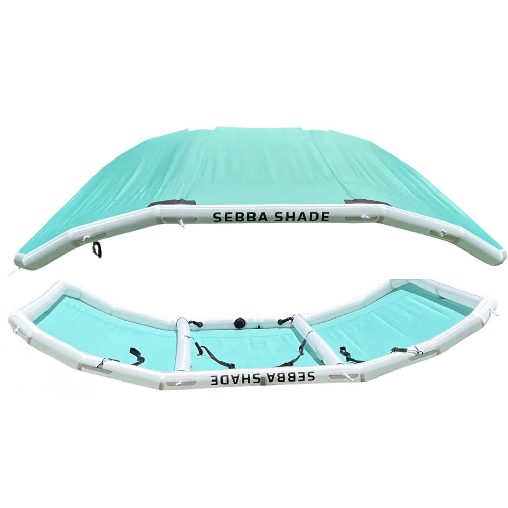 Sebba Shade 8 x 12 ft. Seafoam Sun Shade f/Boats 26'+ | Sebba Shade ...