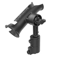 RAM Mount RAM&reg; Tube Jr.&trade; Holder w/Universal Adapt-A-Post&trade; Track Base - 4&quot; Post